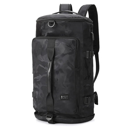Men Gym Bag Wet and Dry Bag Fitness Training Backpack Large Capacity Leisure Lightweight Crossbody Travel Backpacks Yoga Bag