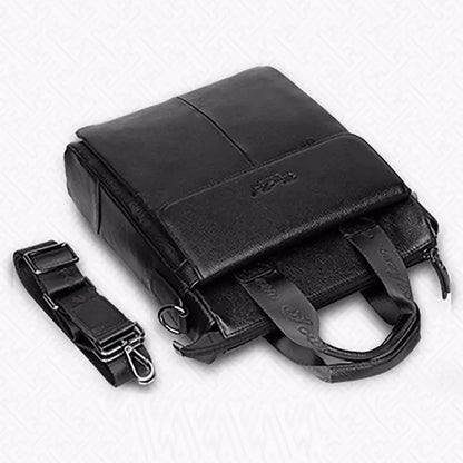 Men Handbag Top Handle Messenger Genuine Leather Business Briefcase Real Cowhide Male Tote Cross body Shoulder Bag