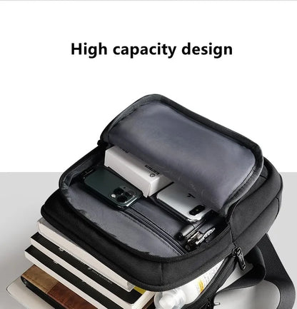 Men Handbags Multifunction fashion business casual tourist waterproof 10.1inch ipad oblique cross package Single shoulder bag