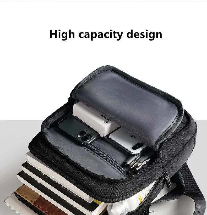 Men Handbags Multifunction fashion business casual tourist waterproof 10.1inch ipad oblique cross package Single shoulder bag