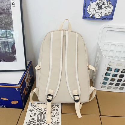 Men Ladies High Capacity Travel Leisure Bag Women Green School Backpack New Girl Boy Laptop College Fashion Female Male Book Bag