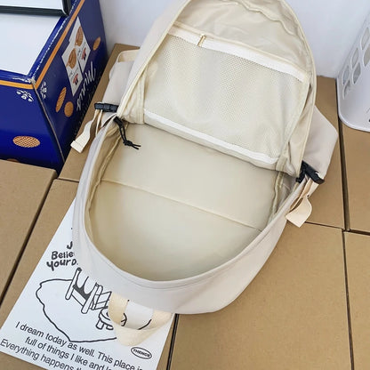 Men Ladies High Capacity Travel Leisure Bag Women Green School Backpack New Girl Boy Laptop College Fashion Female Male Book Bag