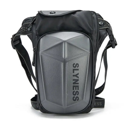 Men Leg Bag Waist Pack Rider Motorcycle Travel Waterproof Nylon Male Messenger Cross Body Thigh Hip Belt Bum Fanny Pack Bag