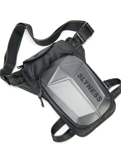 Men Leg Bag Waist Pack Rider Motorcycle Travel Waterproof Nylon Male Messenger Cross Body Thigh Hip Belt Bum Fanny Pack Bag