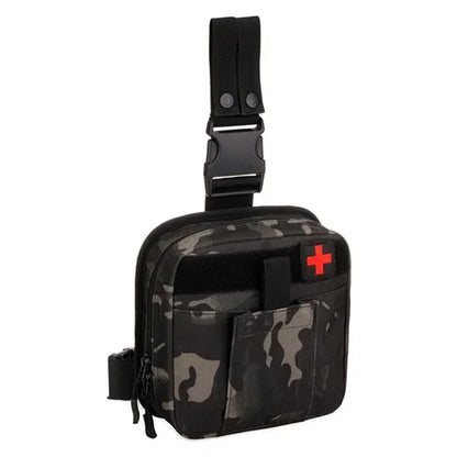 Men Leg Belt Bag Fanny Waist Pack Bum First Aid molle Accessory Sundries Military Tactics Nylon Fanny Medical Hip Drop Bag