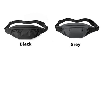 Men Leisure Chest Pack Lightweight And Breathable Nylon Crossbody Bag Male Multifunction Chest Bags Large Capacity Shoulder Bag