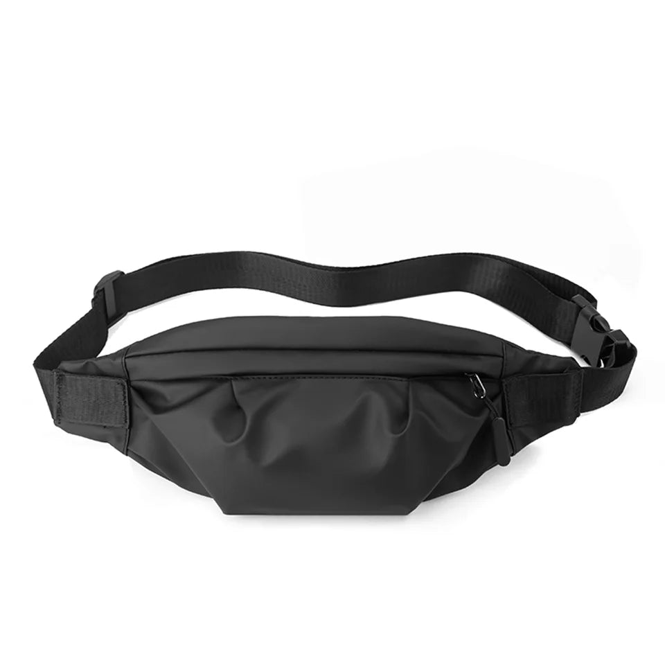 Men Leisure Chest Pack Lightweight And Breathable Nylon Crossbody Bag Male Multifunction Chest Bags Large Capacity Shoulder Bag