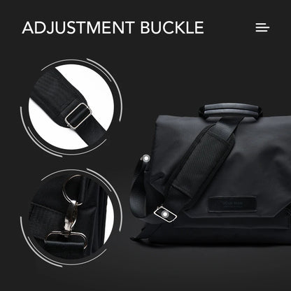 Men Messenger Bag Casual Crossbody Shoulder Bag Waterproof High Capacity Fashion Sling Bag Short Trip Crossbody Female Teenage