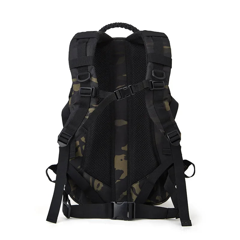 Men Military Tactical Backpack Outdoor Waterproof Camping Hunting Trekking Sport Bag Softback Large Capacity Army Molle Rucksack
