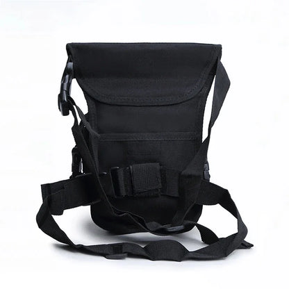 Men Motorcycle Rider Leg Belt Bum Hip Outdoor Sports Military Tactical Camping Molle Nylon Drop Fanny Waist Pack Thigh Bag