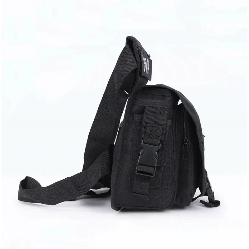 Men Motorcycle Rider Leg Belt Bum Hip Outdoor Sports Military Tactical Camping Molle Nylon Drop Fanny Waist Pack Thigh Bag