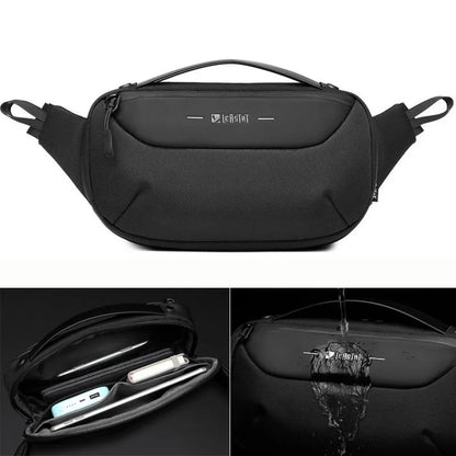 Men Multifunction Shoulder Bag Fashion Waterproof Travel Pack Messenger Crossbody Sling Chest Bag Pack For Male Women Female