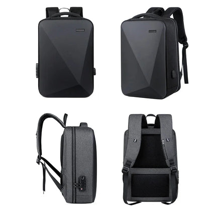 Men Multifunctional 15.6 Inch Laptop USB Anti-theft Business Notebook Travel Backpack School Bag For Male Female Women