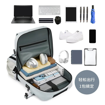 Men Multifunctional Backpack Waterproof with Shoe Bag Crossbody Handbag Travel Fitness Laptop Women Bags Backpacks High Quality