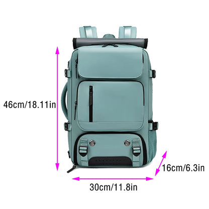 Men Multifunctional Backpack Waterproof with Shoe Bag Crossbody Handbag Travel Fitness Laptop Women Bags Backpacks High Quality
