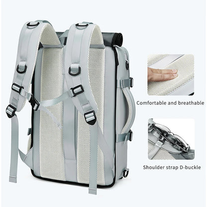Men Multifunctional Backpack Waterproof with Shoe Bag Crossbody Handbag Travel Fitness Laptop Women Bags Backpacks High Quality