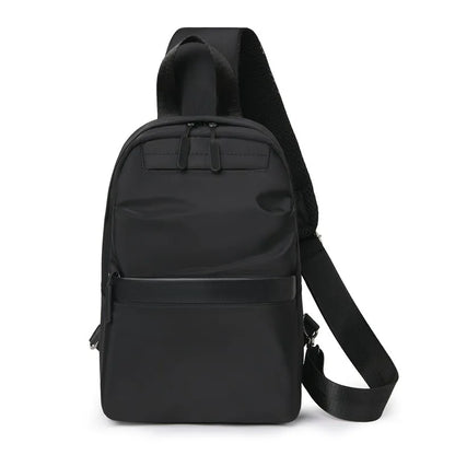 Men Multifunctional Chest Pack Large-capacity Outdoor Soft Oxford Travel Belt Purse Lightweight Design Chest Pack Shoulder Bags