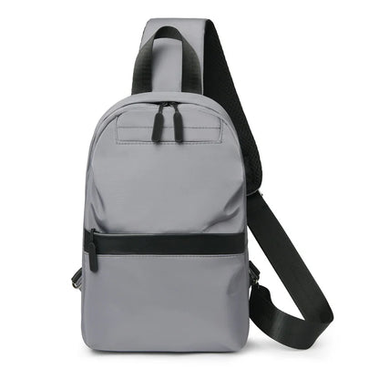 Men Multifunctional Chest Pack Large-capacity Outdoor Soft Oxford Travel Belt Purse Lightweight Design Chest Pack Shoulder Bags