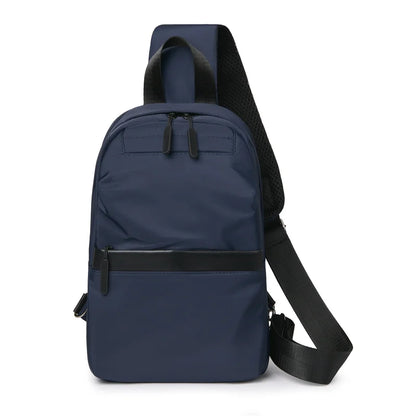 Men Multifunctional Chest Pack Large-capacity Outdoor Soft Oxford Travel Belt Purse Lightweight Design Chest Pack Shoulder Bags