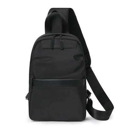 Men Multifunctional Chest Pack Large-capacity Outdoor Soft Oxford Travel Belt Purse Lightweight Design Chest Pack Shoulder Bags