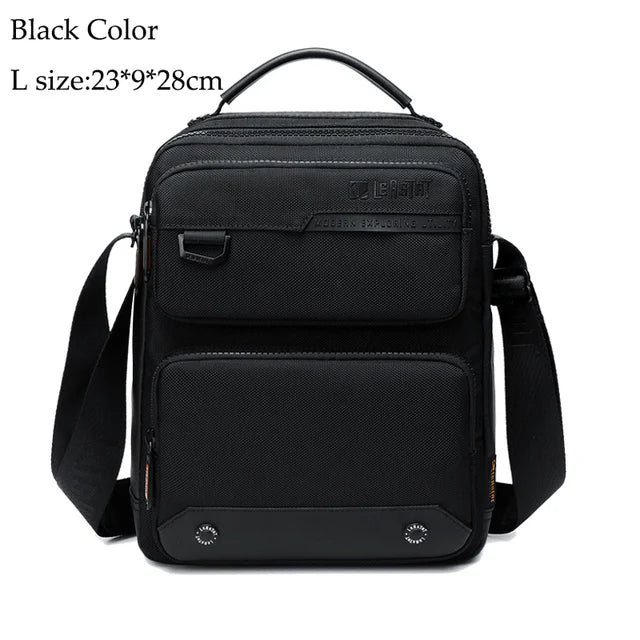 Men Multifunctional Fashion Anti-theft Shoulder Bag Travel Waterproof Oxford Crossbody Sling Bag Casual Messenger Pack For Male