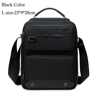 Men Multifunctional Fashion Anti-theft Shoulder Bag Travel Waterproof Oxford Crossbody Sling Bag Casual Messenger Pack For Male