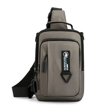 Men Nylon Backpack Rucksack Cross Body Shoulder Bags Military Travel Male Fashion Messenger Chest Pack Bag Knapsack 4 USES
