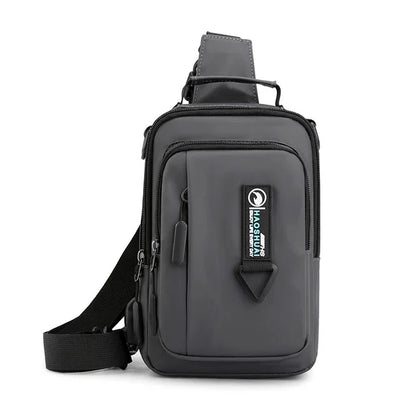 Men Nylon Backpack Rucksack Cross Body Shoulder Bags Military Travel Male Fashion Messenger Chest Pack Bag Knapsack 4 USES