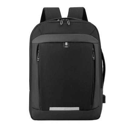 Men Nylon Backpacks Travel Shoulder Bag Rucksack For Teenager Men Pu Laptop Backpack Students School Backpack