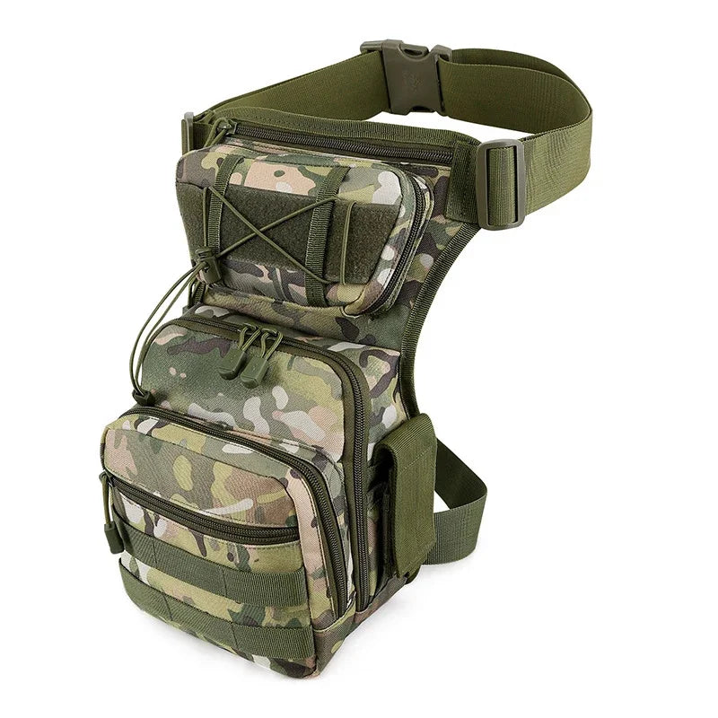 Men Nylon Drop Hip Leg Bag Fanny Travel Military Motorcycle Rider Shoulder Male Belt Bum Waist Pack Thigh Bags New