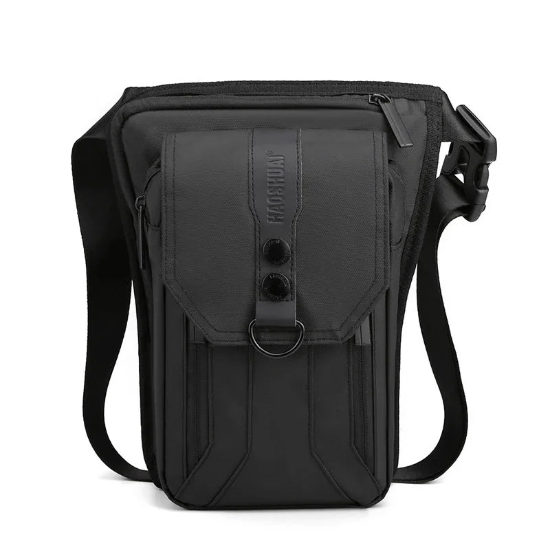 Men Nylon Fanny Waist Pack Drop Leg Bags Military/Assault Male Messenger Cross Body Motorcycle Rider Bum Hip Belt Thigh Bag