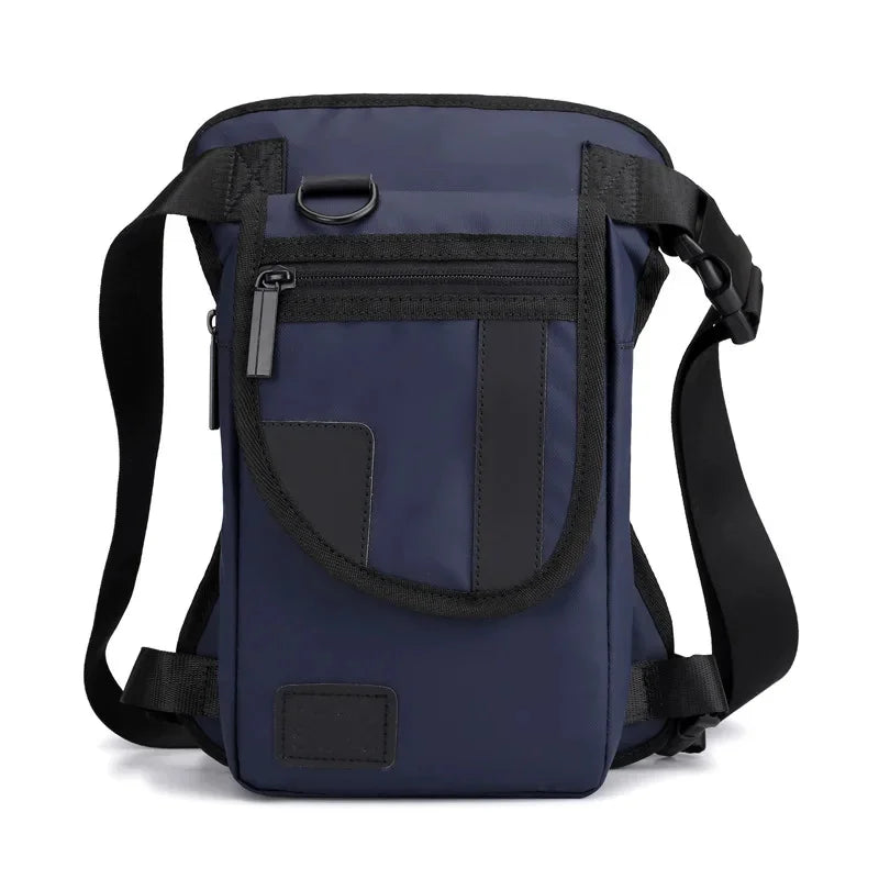 Men Nylon Leg Bag Drop Belt Hip Messenger Shoulder Bags Casual Travel Motorcycle Assault High Quality Thigh Waist Fanny Pack