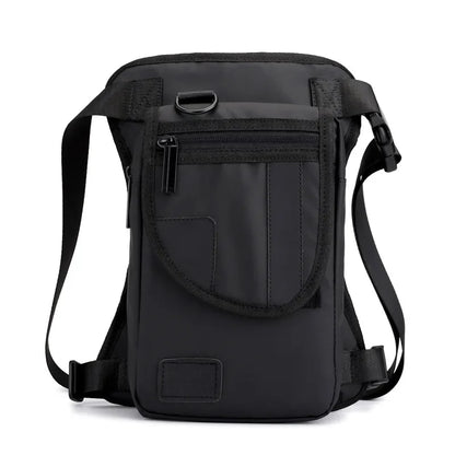 Men Nylon Leg Bag Drop Belt Hip Messenger Shoulder Bags Casual Travel Motorcycle Assault High Quality Thigh Waist Fanny Pack