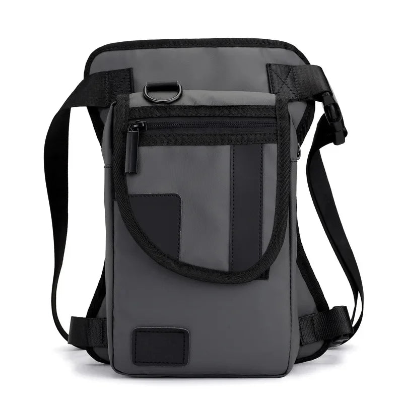 Men Nylon Leg Bag Drop Belt Hip Messenger Shoulder Bags Casual Travel Motorcycle Assault High Quality Thigh Waist Fanny Pack