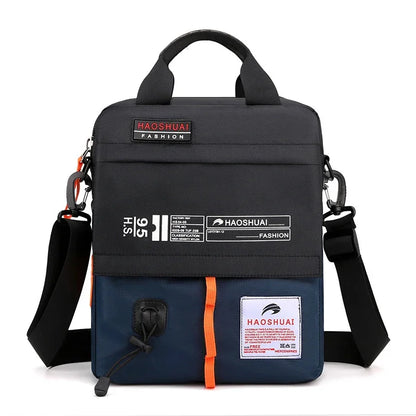 Men Nylon Messenger Cross Body Top Handle Tote Bags Travel Fashion Casual Male Military Shoulder Handbag