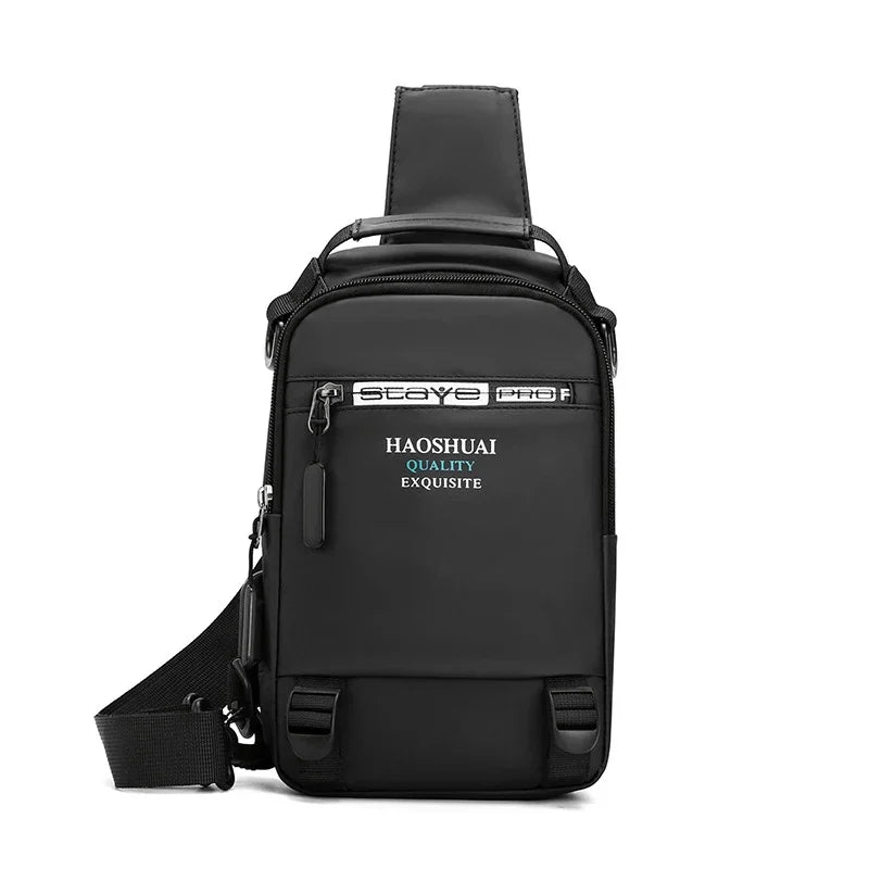 Men Nylon Rucksack Knapsack Messenger Chest Bags Waterproof Travel Military Male Handbag Sling Cross body Daypack Backpack Bag