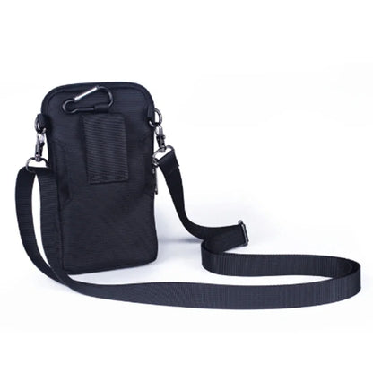 Men Nylon Waist Fanny Pack Arm Band Hook Bag Waterproof Purse Male Women Small Messenger Cell Mobile Phone Case Cover Belt Bags