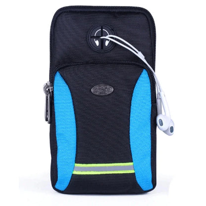 Men Nylon Waist Fanny Pack Arm Band Hook Bag Waterproof Purse Male Women Small Messenger Cell Mobile Phone Case Cover Belt Bags