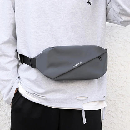 Men Nylon Waist Fanny Running Bags Sports Reflective Travel Military Male Single Messenger Chest Pack Bum Hip Belt Bag