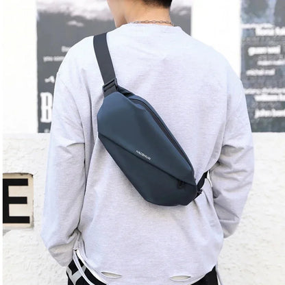 Men Nylon Waist Fanny Running Bags Sports Reflective Travel Military Male Single Messenger Chest Pack Bum Hip Belt Bag