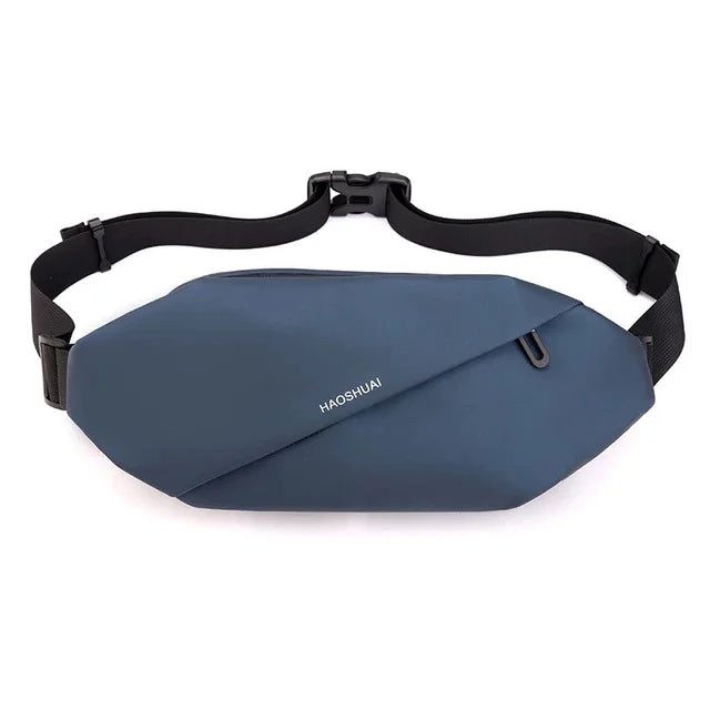 Men Nylon Waist Fanny Running Bags Sports Reflective Travel Military Male Single Messenger Chest Pack Bum Hip Belt Bag
