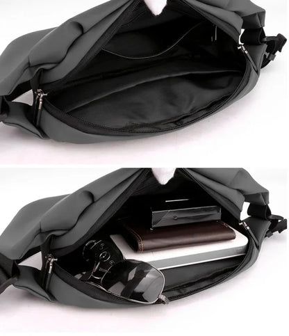 Men Nylon Waist Fanny Running Bags Sports Reflective Travel Military Male Single Messenger Chest Pack Bum Hip Belt Bag