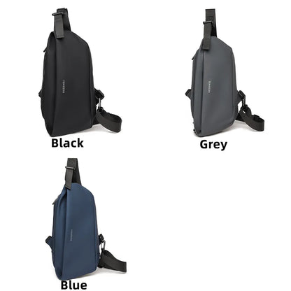 Men Nylon Waist Pack Belly Purse Waist Bag For Men Zipper Pocket Fashion Travel Sling Bags Crossbody Bag