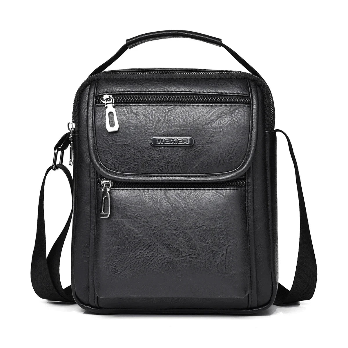 Men One Shoulder Cross body Handbag Business Briefcases Casual Laptop Retro Office Male Tote Top Handle Messenger Bag