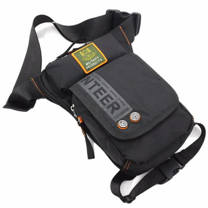 Men Oxford Leg Fanny Bag Hip Bum Belt Purse Motorcycle Rider Drop Thigh Pouch Male Shoulder Crossbody Messenger Waist Pack Bags
