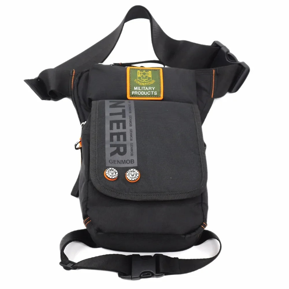 Men Oxford Leg Fanny Bag Hip Bum Belt Purse Motorcycle Rider Drop Thigh Pouch Male Shoulder Crossbody Messenger Waist Pack Bags