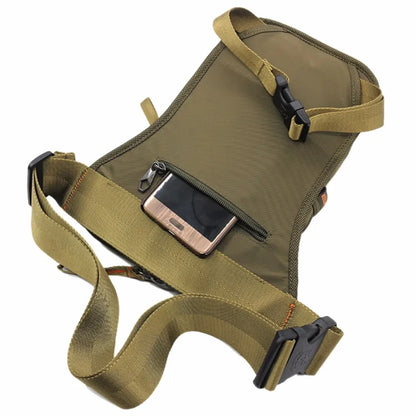 Men Oxford Leg Fanny Bag Hip Bum Belt Purse Motorcycle Rider Drop Thigh Pouch Male Shoulder Crossbody Messenger Waist Pack Bags