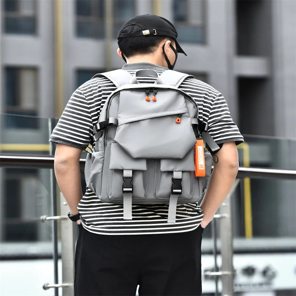 Men Oxford Luxury Backpack High Quality Laptop Backpack High-capacity Waterproof Travel Bag Men Fashion Casual School Backpacks