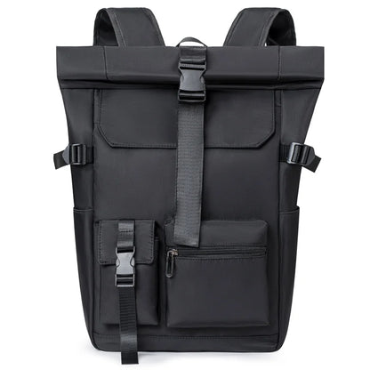 Men Oxford Multifunctional Fashion Backpack Antitheft Leisure Trend Youth Man School Bag Travel Knapsack Large Capacity Rucksack
