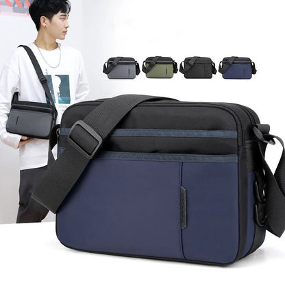 Men Oxford Shoulder Bag Men's Messenger Bags Casual Shoulder Small Briefcase Package Crossbody Bags
